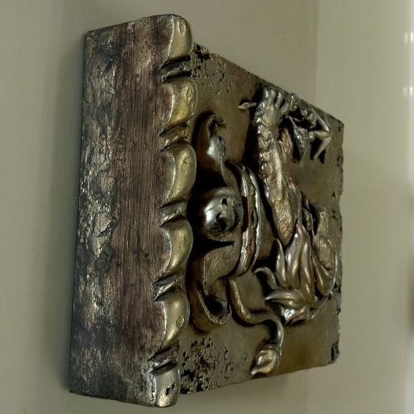 Sid Dickens, SZ-08 "Leo" silver Memory-Block wall tile *Rare & Retired* - Picture 5 of 8